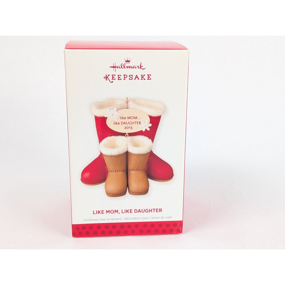 Hallmark Keepsake 2013 Like Mom Like Daughter Christmas Ornament QXG1952